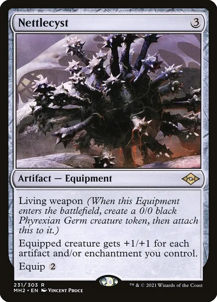 Nettlecyst, Magic card MH2 231 — Modern Horizons 2 set