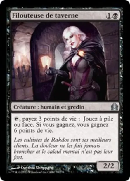 Filouteuse de taverne, carte Magic RTR 79 — extension Retour à Ravnica