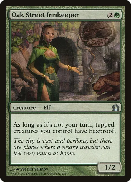 Oak Street Innkeeper, Magic card RTR 131 — Return to Ravnica set