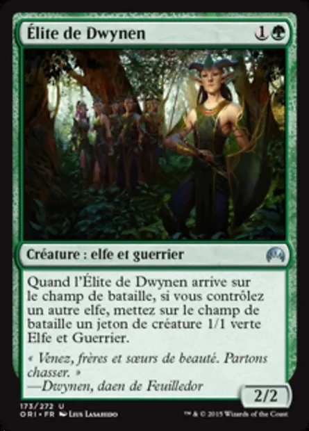 Élite de Dwynen, carte Magic ORI 173 — extension Magic Origines