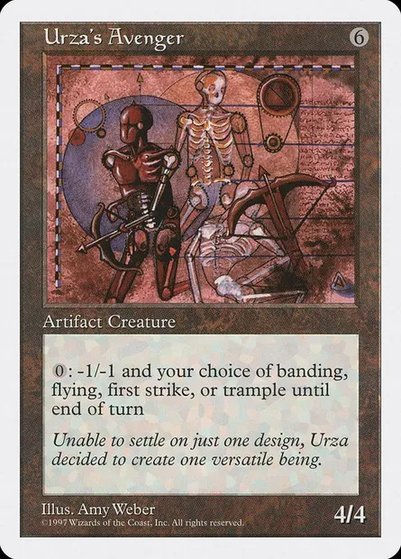 Vengeur urzalien, carte Magic 5ED 405 — extension Cinquième Edition