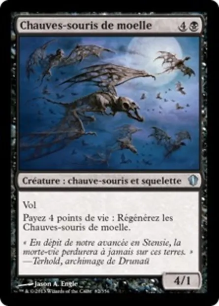 Chauves-souris de moelle, carte Magic C13 82 — extension Commander 2013