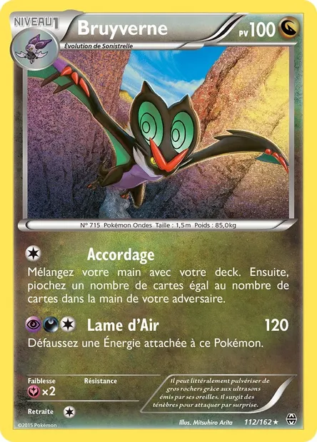 Bruyverne, carte Pokémon BKT 112 — extension Impulsion Turbo