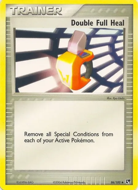 Double Full Heal, Pokémon card EXBS 086 — EX Battle Stadium set