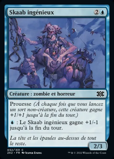 Skaab ingénieux, carte Magic 2X2 52 — extension Double Masters 2022