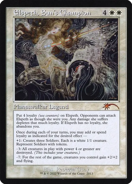 Elspeth, Sun's Champion, Magic card SLC 2013 — Secret Lair Countdown set