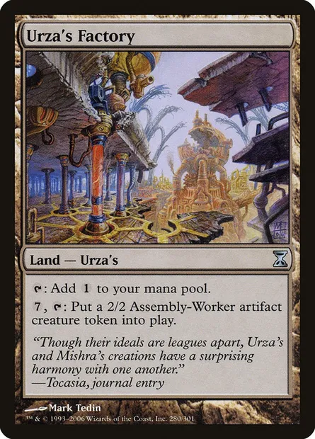Urza's Factory, Magic card TSP 280 — Time Spiral set