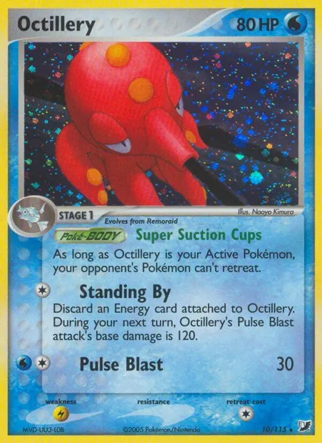 Octillery, Pokémon card UF 10 — Unseen Forces set