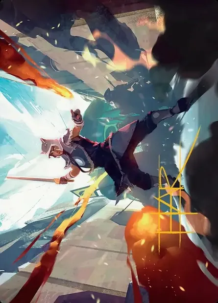 Sokka, Tenacious Tactician // Sokka, Tenacious Tactician, Magic card ATLA 23 — Avatar: the Last Airbender Art Series set