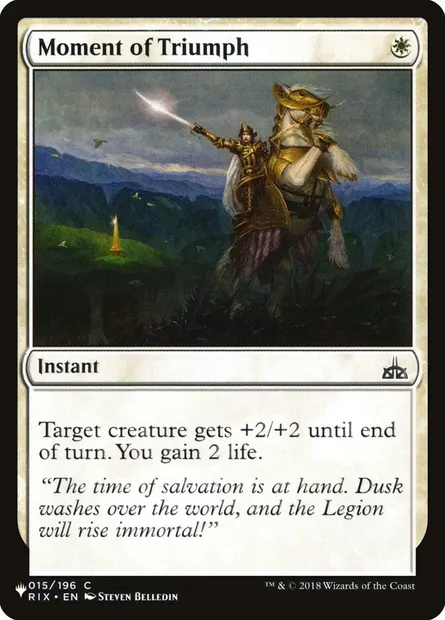 Consécration, carte Magic PLST RIX-15 — extension The List