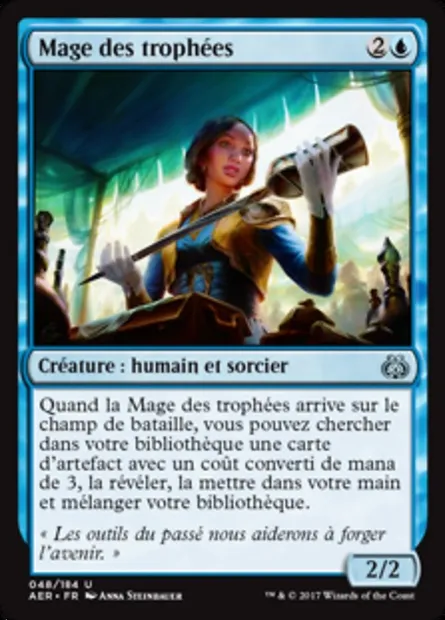 Mage des trophées, carte Magic AER 48 — extension La révolte éthérique