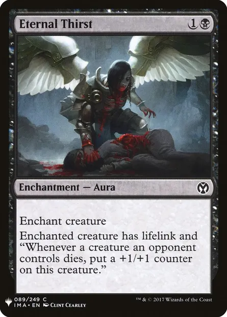 Eternal Thirst, Magic card PLST IMA-89 — The List set