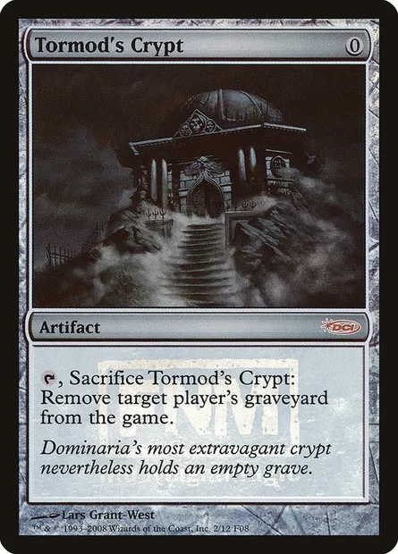 Tormod's Crypt, Magic card F08 2 — Friday Night Magic 2008 set
