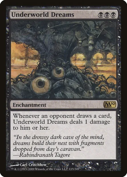 Underworld Dreams, Magic card M10 115 — Magic 2010 set