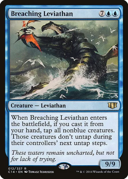 Breaching Leviathan, Magic card C14 12 — Commander 2014 set