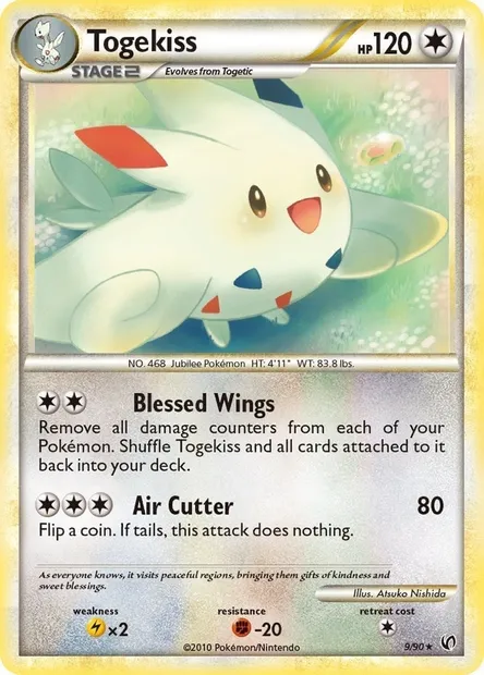 Togekiss, carte Pokémon TDX 009-5 — extension Theme Deck & Blisters Exclusives