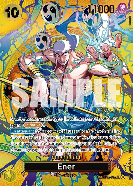 Ener, carte One Piece EB02-052 — extension Anime 25th Collection