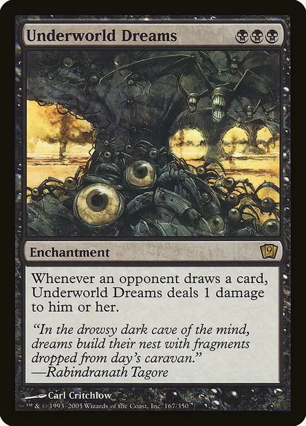 Underworld Dreams, Magic card 9ED 167★ — Ninth Edition set