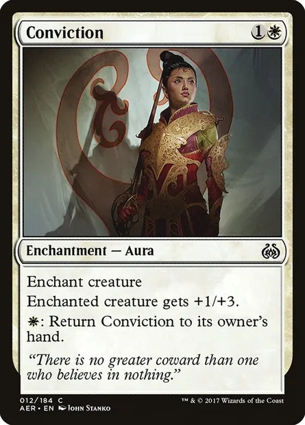 Conviction, Magic card AER 12 — Aether Revolt set