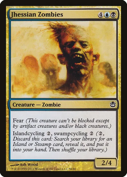 Jhessian Zombies, Magic card DDH 56 — Duel Decks: Ajani vs. Nicol Bolas set