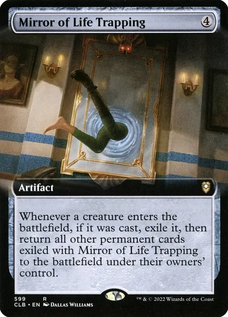 Mirror of Life Trapping, Magic card CLB 599 — Commander Legends: Battle for Baldur's Gate set