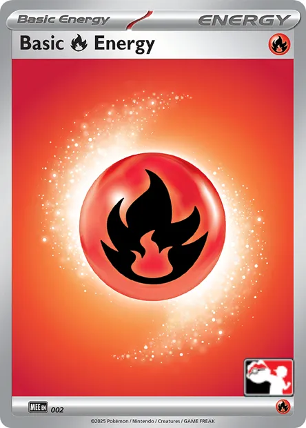 Basic Fire Energy, Pokémon card PPS 002-3 — Play! Pokémon Prize Pack Series set