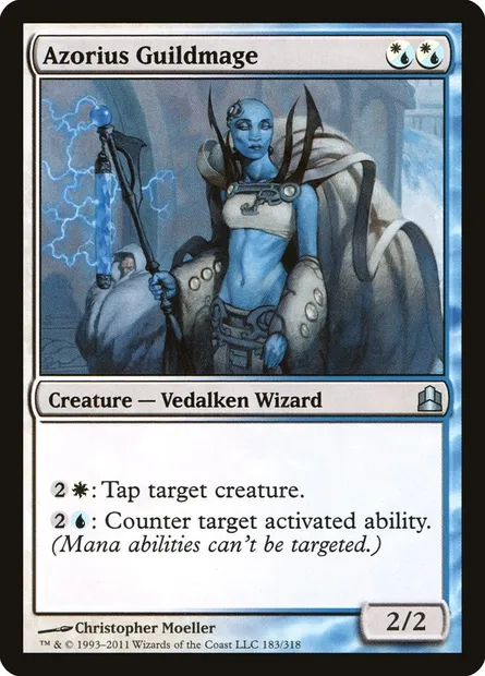 Azorius Guildmage, Magic card CMD 183 — Commander 2011 set