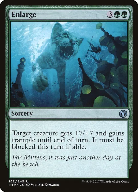 Enlarge, Magic card IMA 162 — Iconic Masters set