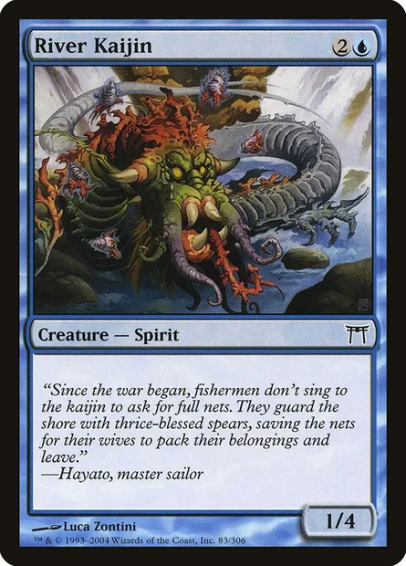 River Kaijin, Magic card CHK 83 — Champions of Kamigawa set