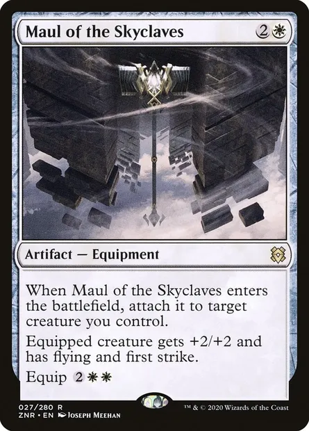 Maul of the Skyclaves, Magic card ZNR 27 — Zendikar Rising set