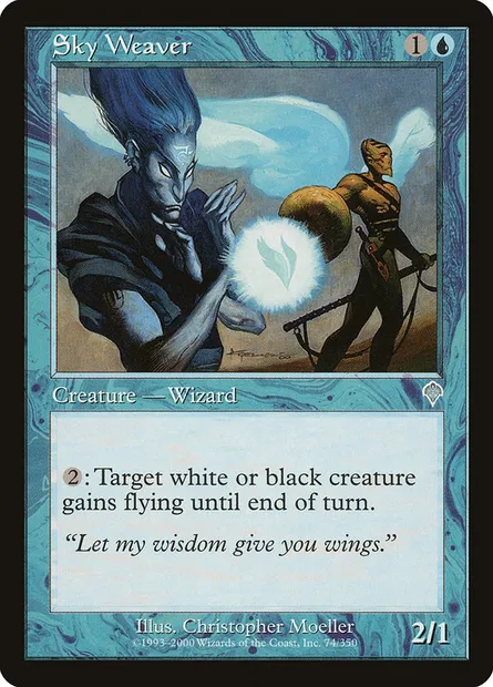 Sky Weaver, Magic card INV 74 — Invasion set