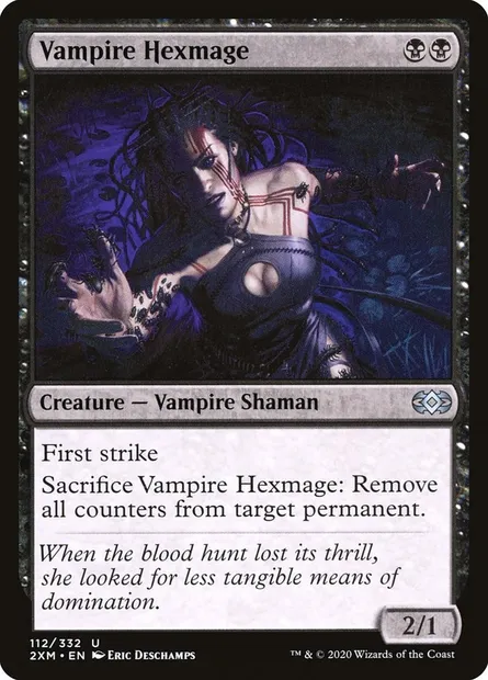 Vampire Hexmage, Magic card 2XM 112 — Double Masters set
