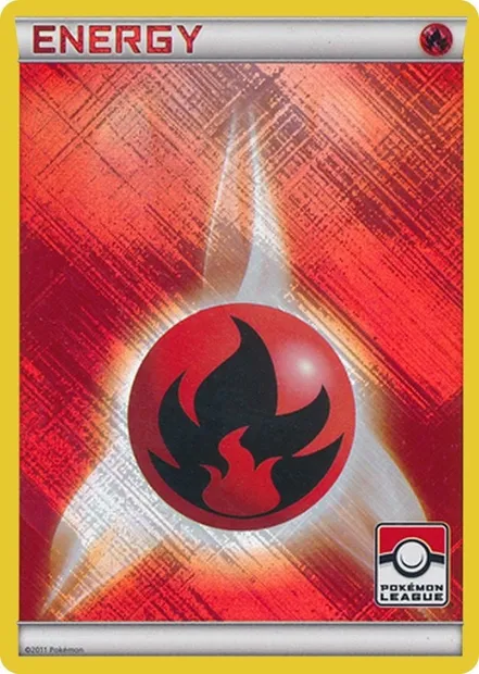 Énergie Feu, carte Pokémon LGP 2011-15 — extension League Promos