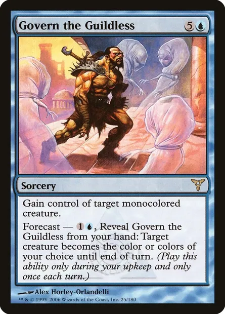 Govern the Guildless, Magic card DIS 25 — Dissension set