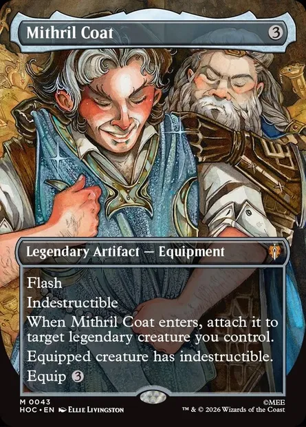 Mithril Coat, Magic card HOC 43 — The Hobbit Eternal set