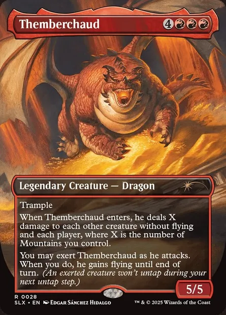Themberchaud, Magic card SLX 28 — Universes Within set