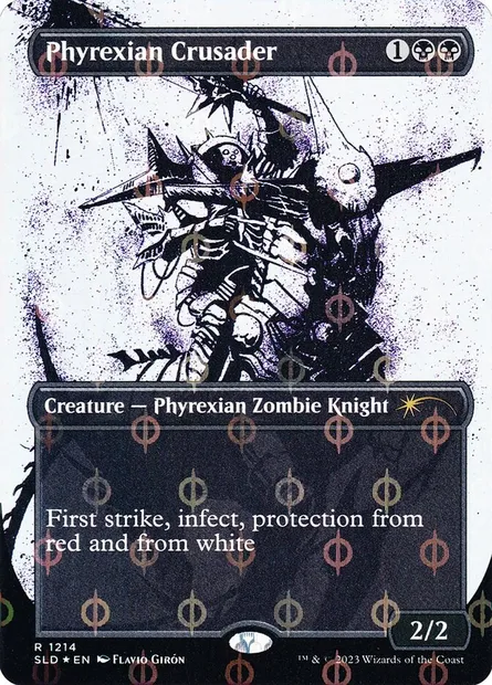 Croisé phyrexian, carte Magic SLD 1214 — extension Secret Lair Drop