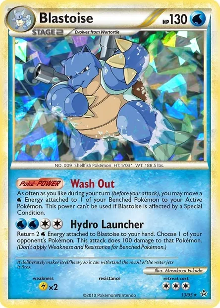 Blastoise, Pokémon card TDX 013-7 — Theme Deck & Blisters Exclusives set