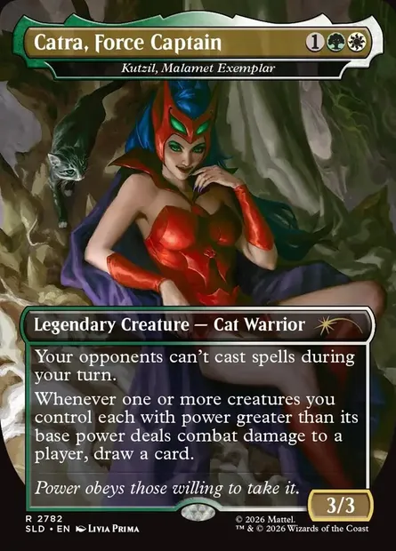 Kutzil, archétype de Malamet, carte Magic SLD 2782 — extension Secret Lair Drop