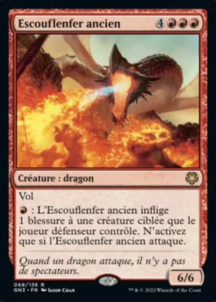 Escouflenfer ancien, carte Magic GN3 68 — extension Game Night: Free-for-All