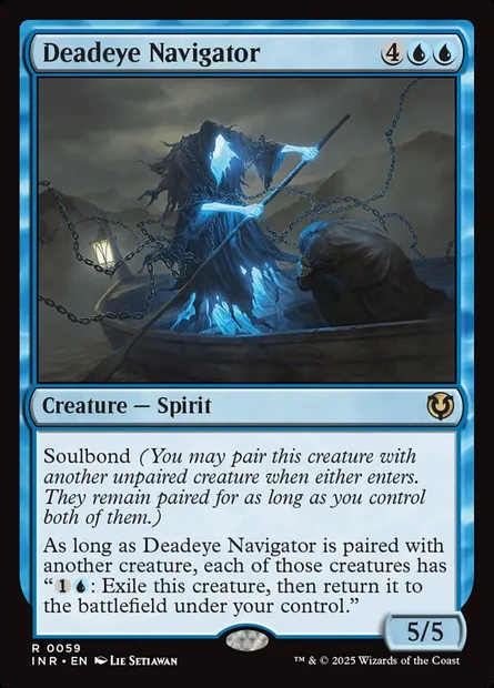 Navigateur morne-œil, carte Magic INR 59 — extension Innistrad Remastered