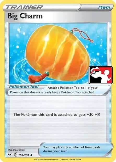 Big Charm, Pokémon card PPS 158 — Play! Pokémon Prize Pack Series set