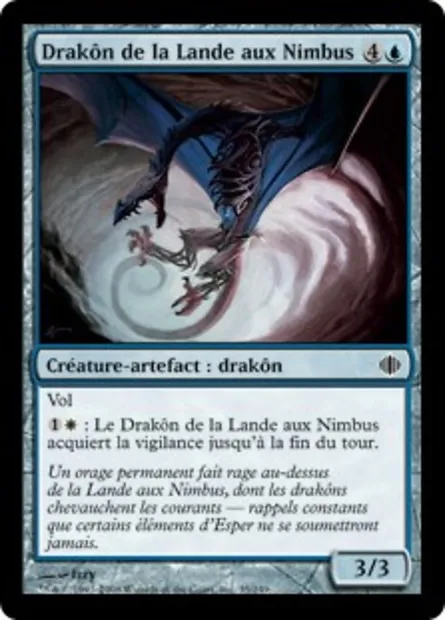 Drakôn de la Lande aux Nimbus, carte Magic ALA 35 — extension Les éclats d'Alara