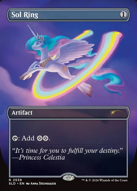 Sol Ring, Magic card SLD 2539 — Secret Lair Drop set