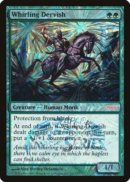 Whirling Dervish, Magic card PJAS 2U07 — Junior APAC Series set