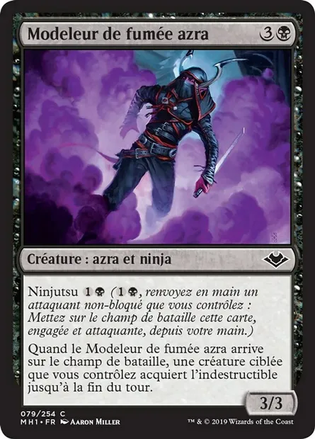 Modeleur de fumée azra, carte Magic MH1 79 — extension Horizons du Modern