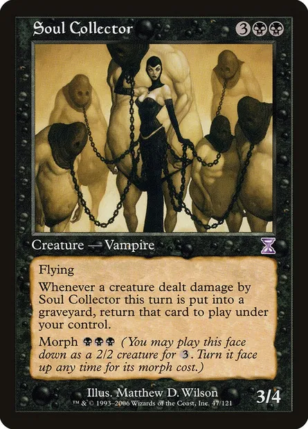 Soul Collector, Magic card TSB 47 — Time Spiral Timeshifted set