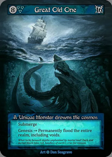 Great Old One, Sorcery card ALP 073 — Alpha set