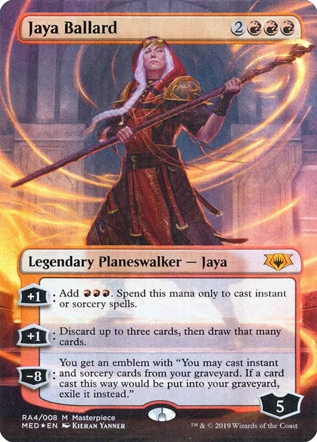 Jaya Ballard, Magic card MED RA4 — Mythic Edition set