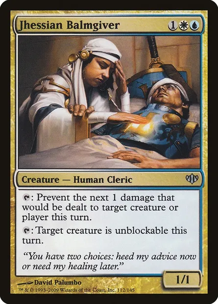 Jhessian Balmgiver, Magic card CON 112 — Conflux set